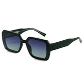 Gafas de sol rectangulares negras Maite